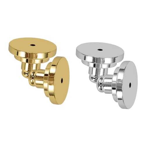 UTHCLO 4 Stück Teiliges Ohrstecker verschlüsse aus Vergoldetem Messing Kleine Langlebige Ohrstecker rückseiten in Gold und Weißgold Komfortabel Sicherer Halt für Damen und Herren UTHCLO 4 Stück Teiliges Ohrstecker verschlüsse aus Vergoldetem Messing Kleine Langlebige Ohrstecker rückseiten in Gold und Weißgold Komfortabel Sicherer Halt für Damen und Herren von UTHCLO