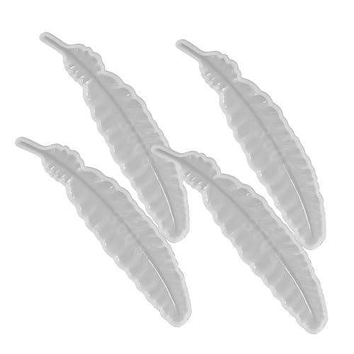 UTHCLO 4 Stück Teiliges Silikon Lesezeichenform Federform DIY Gießform für Basteln Langlebig Flexibel Bruchsicher für Dekoration und Kunsthandwerk UTHCLO 4 Stück Teiliges Silikon Lesezeichenform Federform DIY Gießform für Basteln Langlebig Flexibel Bruchsicher für Dekoration und Kunsthandwerk von UTHCLO
