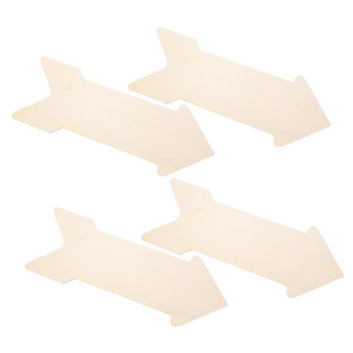 UTHCLO 4 Stück Teiliges Unbehandelte Holzpfeile Natürliche Holzfarbe Dicke Holzscheiben zum Basteln Glatte Oberfläche für DIY Malerei Vielseitig Einsetzbar für Kreative Dekorationen UTHCLO 4 Stück Teiliges Unbehandelte Holzpfeile Natürliche Holzfarbe Dicke Holzscheiben zum Basteln Glatte Oberfläche für DIY Malerei Vielseitig Einsetzbar für Kreative Dekorationen von UTHCLO