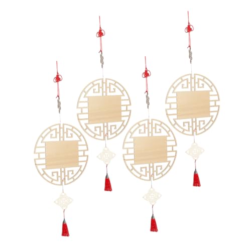 UTHCLO 4 Stück Traditionelle Chinesische Wanddekoration für Einfache Installation für Kunstunterricht und Frühlingsfest Aktivitäten von UTHCLO