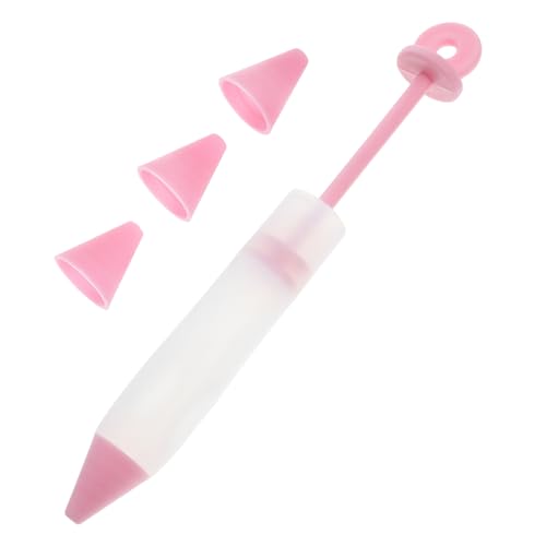 UTHCLO 4-silikon-kuchendekorationsset Schokoladencreme-stift-set Plätzchen-rohrdüsen Für Den Einsatz in Der Küche von UTHCLO
