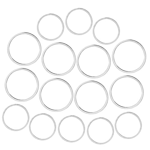 UTHCLO 40 Stück Geometrische Ohrringe Anhänger Kreise Hohler Charms für DIY Schmuckherstellung Geeignet für Armbänder und Mehr UTHCLO 40 Stück Geometrische Ohrringe Anhänger Kreise Hohler Charms für DIY Schmuckherstellung Geeignet für Armbänder und Mehr von UTHCLO