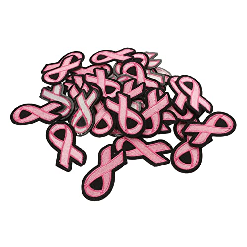 UTHCLO 40 Stück Stickereiflecken nähen Brustkrebs-Bewusstseinszauber Schleifenflecken Chiffon -Band Brustband Blau Flicken zum Aufbügeln für Mädchen Applikationen nähen Polyester Rosa UTHCLO 40 Stück Stickereiflecken nähen Brustkrebs-Bewusstseinszauber Schleifenflecken Chiffon -Band Brustband Blau Flicken zum Aufbügeln für Mädchen Applikationen nähen Polyester Rosa von UTHCLO