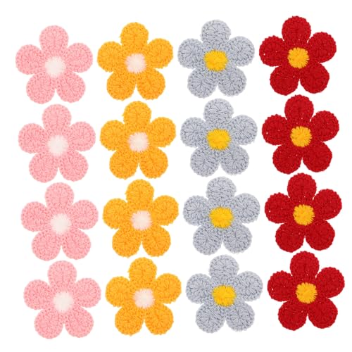 UTHCLO 40 Stück Teiliges Bestickte Blumen Applikationen Langlebige Stoffpatches für DIY Kleidung Rucksäcke Hüte Vielseitige Nähdekorationen in Rot Gelb Blau Große UTHCLO 40 Stück Teiliges Bestickte Blumen Applikationen Langlebige Stoffpatches für DIY Kleidung Rucksäcke Hüte Vielseitige Nähdekorationen in Rot Gelb Blau Große von UTHCLO