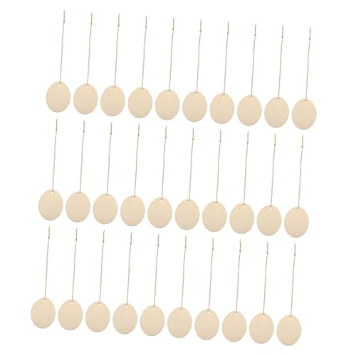 UTHCLO 40 Stück Teiliges DIY Ostereier Holzanhänger Glatte Holzscheiben zum Bemalen Hängende Osterdeko für Bastelprojekte Frühling Deko und Kreative Handarbeit UTHCLO 40 Stück Teiliges DIY Ostereier Holzanhänger Glatte Holzscheiben zum Bemalen Hängende Osterdeko für Bastelprojekte Frühling Deko und Kreative Handarbeit von UTHCLO