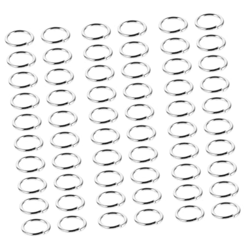 UTHCLO 400 Stück Schmuck Jump Ringe Zinklegierung Rund Offene Verbinder Ringe für Diy Schmuckherstellung Armbänder Halsketten Ohrringe Schlüsselanhänger Zubehör UTHCLO 400 Stück Schmuck Jump Ringe Zinklegierung Rund Offene Verbinder Ringe für Diy Schmuckherstellung Armbänder Halsketten Ohrringe Schlüsselanhänger Zubehör von UTHCLO