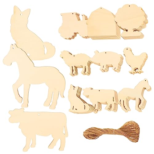 UTHCLO 45 Stück Unlackierte Holzscheiben für DIY Bastelprojekte Glatte Holzoberflächen für Malen und Dekorieren für Kreative Kunstprojekte und Heimdekoration UTHCLO 45 Stück Unlackierte Holzscheiben für DIY Bastelprojekte Glatte Holzoberflächen für Malen und Dekorieren für Kreative Kunstprojekte und Heimdekoration von UTHCLO