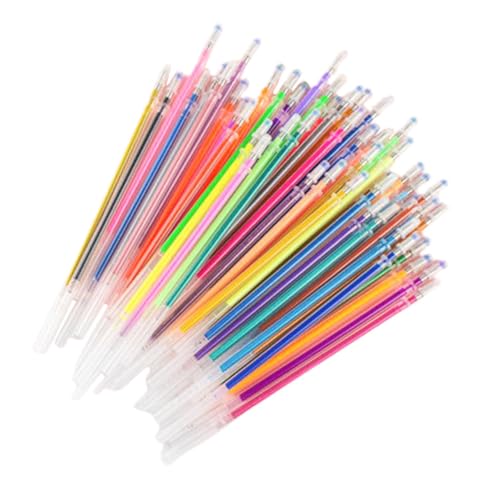 UTHCLO 48 Stück Teiliges Farbige Gelstift Nachfüllminen mit Glitter Neon Pastell und Metallic Tinte Glatt Schreibende Ersatzminen für Bunte Kugelschreiber Geeignet für Büro und Schule UTHCLO 48 Stück Teiliges Farbige Gelstift Nachfüllminen mit Glitter Neon Pastell und Metallic Tinte Glatt Schreibende Ersatzminen für Bunte Kugelschreiber Geeignet für Büro und Schule von UTHCLO