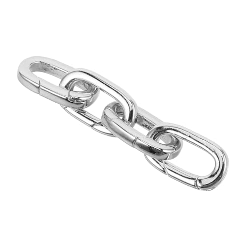 UTHCLO 4Stücke Ovaler Karabinerverschluss für Schmuck Vergoldete Clips für DIY und Armbänder Langlebige Schmuckverbindungen für Kreative Projekte von UTHCLO