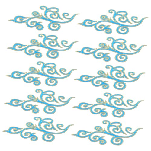 UTHCLO 5 Paare Barock Stil Wolkenförmige Applikationen zum Aufbügeln und Annähen Stickereien für Hochzeitskleider Festliche Bühnenkostüme Vielseitige Dekorationspracht UTHCLO 5 Paare Barock Stil Wolkenförmige Applikationen zum Aufbügeln und Annähen Stickereien für Hochzeitskleider Festliche Bühnenkostüme Vielseitige Dekorationspracht von UTHCLO