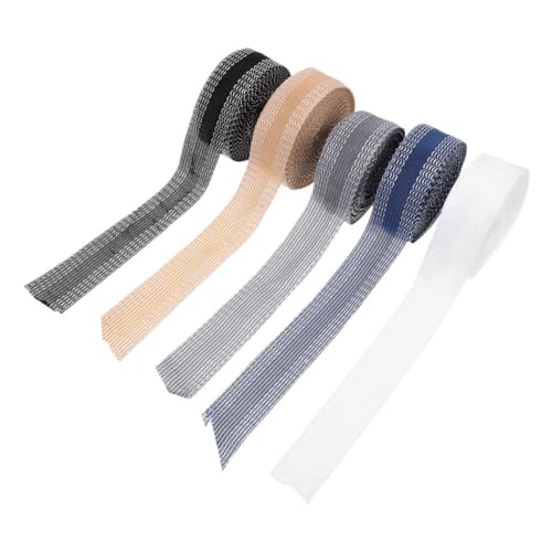 UTHCLO 5 Rollen Bügelsaum Band Waschfest Selbstklebendes Saumband für Hosen Jeans Stoffe DIY Fusing Tape zum Kürzen und Saumfixieren in Beige Blau UTHCLO 5 Rollen Bügelsaum Band Waschfest Selbstklebendes Saumband für Hosen Jeans Stoffe DIY Fusing Tape zum Kürzen und Saumfixieren in Beige Blau von UTHCLO