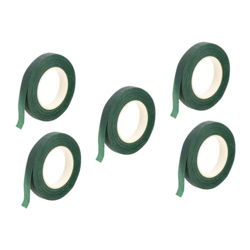 UTHCLO 5 Rollen Grünes Floristenband Selbstklebend Starkes Klebeband für Blumenstiele Strapazierfähig und Reißfest für Blumensträuße DIY Floristik und Gestecke UTHCLO 5 Rollen Grünes Floristenband Selbstklebend Starkes Klebeband für Blumenstiele Strapazierfähig und Reißfest für Blumensträuße DIY Floristik und Gestecke von UTHCLO