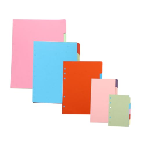 UTHCLO 5 Sätze Lose Nachfüllpapier Farbig Schreibpapier Liniert Punktraster Für Ringbücher Schule Büro Organisieren UTHCLO 5 Sätze Lose Nachfüllpapier Farbig Schreibpapier Liniert Punktraster Für Ringbücher Schule Büro Organisieren von UTHCLO