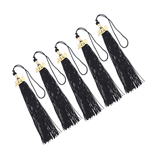 UTHCLO 5 Stück 2020 Abschlussquasten abschlussfeier graduation cap Abschlusshut Stirnband Kappe für den Abschluss Quaste für den Abschluss graduiertenzeremonie quaste Black UTHCLO 5 Stück 2020 Abschlussquasten abschlussfeier graduation cap Abschlusshut Stirnband Kappe für den Abschluss Quaste für den Abschluss graduiertenzeremonie quaste Black von UTHCLO