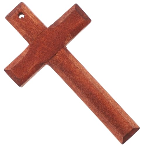 UTHCLO 5 Stück Kreuzanhänger aus Holz zum Selbermachen handmade anhänger schutzamulett Einzigartiger Schmuckanhänger holzdeko Reize Tour katholischer Anhänger Kreuz religiöses Brown UTHCLO 5 Stück Kreuzanhänger aus Holz zum Selbermachen handmade anhänger schutzamulett Einzigartiger Schmuckanhänger holzdeko Reize Tour katholischer Anhänger Kreuz religiöses Brown von UTHCLO