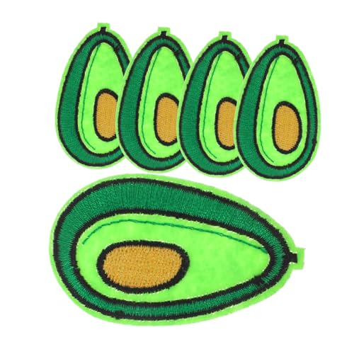 UTHCLO 5 Stück Teiliges Avocado Aufnäher aus Stoff Bestickte Cartoon Patches zum Aufbügeln für Jacken Rucksäcke Mützen und Jeans DIY Kleidung Flicken UTHCLO 5 Stück Teiliges Avocado Aufnäher aus Stoff Bestickte Cartoon Patches zum Aufbügeln für Jacken Rucksäcke Mützen und Jeans DIY Kleidung Flicken von UTHCLO