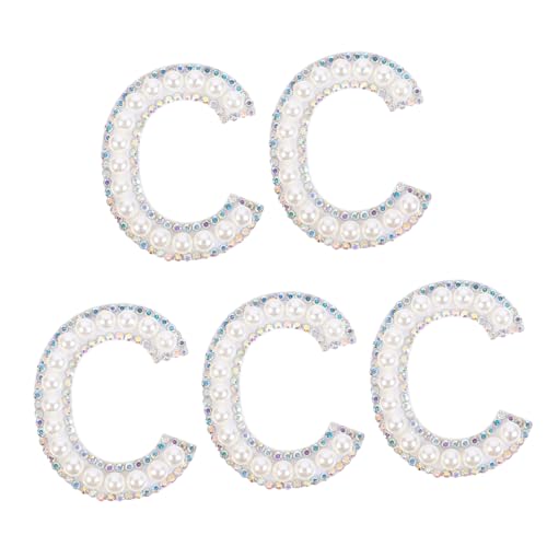 UTHCLO 5 Stück Teiliges Buchstaben Patches mit Perlen und Strass zum Aufnähen und Aufbügeln Kreative Textil Applikationen für DIY Kleidung Taschen Schuhe und Hüte Langlebig und Modisch UTHCLO 5 Stück Teiliges Buchstaben Patches mit Perlen und Strass zum Aufnähen und Aufbügeln Kreative Textil Applikationen für DIY Kleidung Taschen Schuhe und Hüte Langlebig und Modisch von UTHCLO