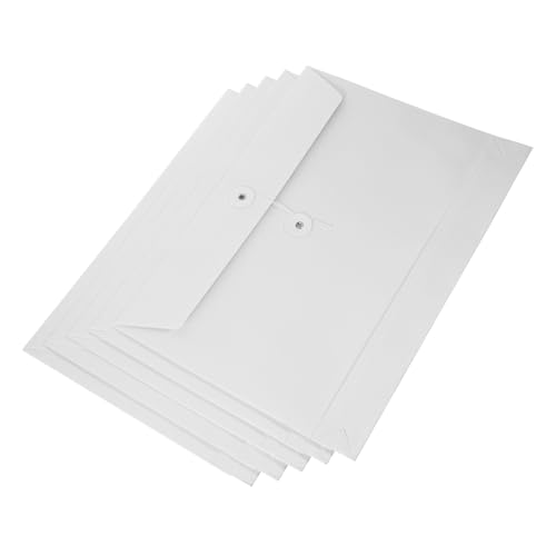 UTHCLO 5 Stück Teiliges Dokumenten Organizer aus Umweltfreundlichem Kraftpapier Dateimappen mit Schnurverschluss Vielseitige Aufbewahrungstaschen für Büro Schule und Geschäft Weiß UTHCLO 5 Stück Teiliges Dokumenten Organizer aus Umweltfreundlichem Kraftpapier Dateimappen mit Schnurverschluss Vielseitige Aufbewahrungstaschen für Büro Schule und Geschäft Weiß von UTHCLO