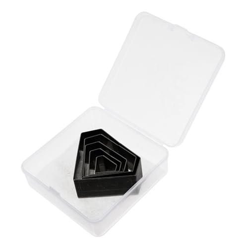 UTHCLO 5 Stück Teiliges Lochstanzer Robustem Stahl Langlebiges DIY Leder lochwerkzeug für Handwerk und Ledergürtel Kompakt und Einfach zu Bedienen Präzise Stanzformen für Vielfältige von UTHCLO