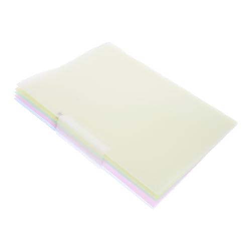 UTHCLO 5 Stück Teiliges Transparente Dokumentenmappe mit Schiebestab Sicherer Halt durch Clip rod Vielseitig für Schule und Büro Schicke Aktenordner zum Organisieren von Papieren und UTHCLO 5 Stück Teiliges Transparente Dokumentenmappe mit Schiebestab Sicherer Halt durch Clip rod Vielseitig für Schule und Büro Schicke Aktenordner zum Organisieren von Papieren und von UTHCLO
