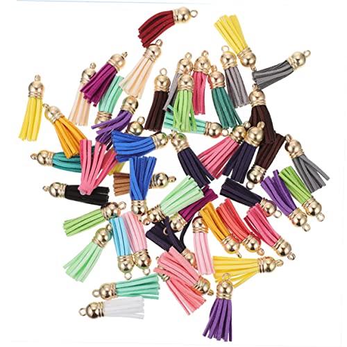 UTHCLO 50 Sätze PU Quasten Schlüsselanhänger DIY Schmuckanhänger Taschenanhänger Dekorative Quasten Anhänger für Handgemachte Schlüsselringe und Bastelprojekte UTHCLO 50 Sätze PU Quasten Schlüsselanhänger DIY Schmuckanhänger Taschenanhänger Dekorative Quasten Anhänger für Handgemachte Schlüsselringe und Bastelprojekte von UTHCLO