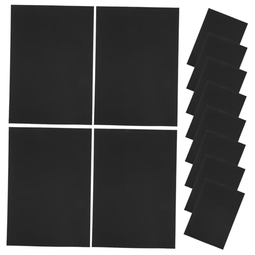 UTHCLO 50 Stück Halloween-Karton Notizbuch aus schwarzem Papier versteifter Filz dickes Papier schwarzes Seidenpapier farbiges Papier Druckerpapier Geräuschreduzierer für den UTHCLO 50 Stück Halloween-Karton Notizbuch aus schwarzem Papier versteifter Filz dickes Papier schwarzes Seidenpapier farbiges Papier Druckerpapier Geräuschreduzierer für den von UTHCLO