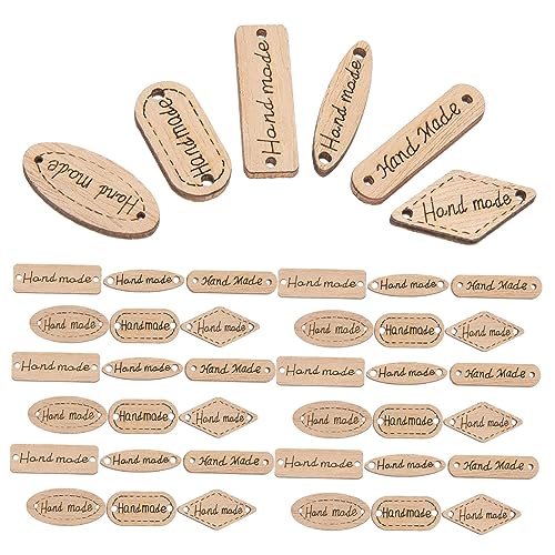 UTHCLO 50 Stück Handmade Holzknöpfe mit Doppelösen Robuste Vintage Holzetiketten für DIY Kleidung Handwerk Vielseitige Nähknöpfe zur Bastelgestaltung und Dekoration UTHCLO 50 Stück Handmade Holzknöpfe mit Doppelösen Robuste Vintage Holzetiketten für DIY Kleidung Handwerk Vielseitige Nähknöpfe zur Bastelgestaltung und Dekoration von UTHCLO