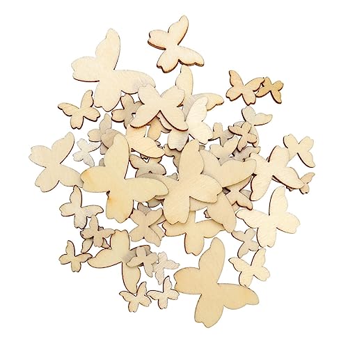 UTHCLO 50 Stück Holz Schmetterling Ausschnitte Mix Natürliche Holzverzierungen für DIY Basteln Hochzeit Deko Umweltfreundliche Holzfiguren UTHCLO 50 Stück Holz Schmetterling Ausschnitte Mix Natürliche Holzverzierungen für DIY Basteln Hochzeit Deko Umweltfreundliche Holzfiguren von UTHCLO