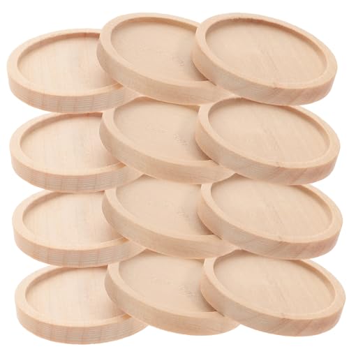 UTHCLO 50 Stück Holzbodenhalterung für Form groß Serviertablett rund Anhänger Tabletts Vintage-Tablett Lünette Tablett rund Schlüssel Größe runden Basen runder Bastelsockel Bambus Khaki UTHCLO 50 Stück Holzbodenhalterung für Form groß Serviertablett rund Anhänger Tabletts Vintage-Tablett Lünette Tablett rund Schlüssel Größe runden Basen runder Bastelsockel Bambus Khaki von UTHCLO