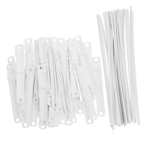 UTHCLO 50 Stück Kunststoff Papierbinderverschlüsse Prong Fastener Basis Robuste Aktenordner Verschlussklammern für Dokumente Vielseitig für Berichte Charts und Ordner Zubehör UTHCLO 50 Stück Kunststoff Papierbinderverschlüsse Prong Fastener Basis Robuste Aktenordner Verschlussklammern für Dokumente Vielseitig für Berichte Charts und Ordner Zubehör von UTHCLO