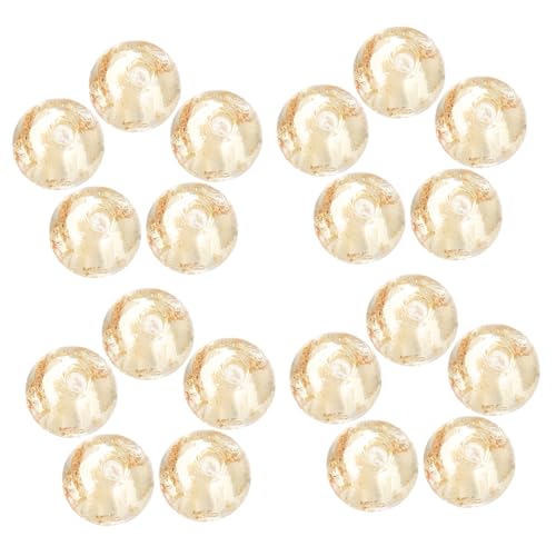 UTHCLO 50 Stück Leuchtende Glasperlen Goldfarben Schmuckperlen zum Auffädeln DIY Spacer Perlen für Armband Basteln Bastelperlen Schmuckherstellung UTHCLO 50 Stück Leuchtende Glasperlen Goldfarben Schmuckperlen zum Auffädeln DIY Spacer Perlen für Armband Basteln Bastelperlen Schmuckherstellung von UTHCLO