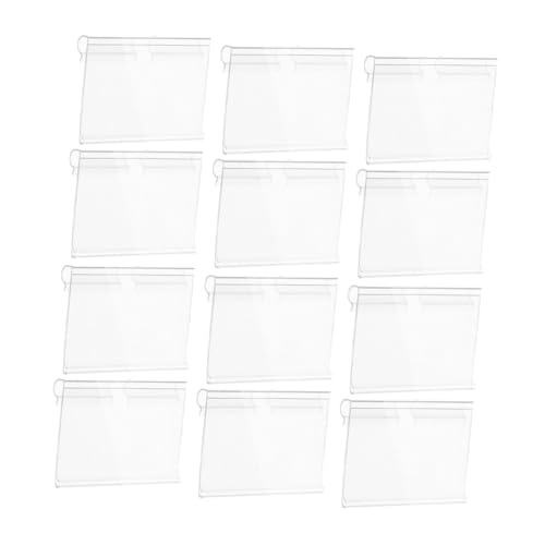UTHCLO 50 Stück PVC Etikettenhalter Transparent Robuster Drahtregal Preisschildhalter Vielseitig für Supermarkt Einzelhandel und Ladenregale Klare Anzeige für Produktpreise und Inventar UTHCLO 50 Stück PVC Etikettenhalter Transparent Robuster Drahtregal Preisschildhalter Vielseitig für Supermarkt Einzelhandel und Ladenregale Klare Anzeige für Produktpreise und Inventar von UTHCLO