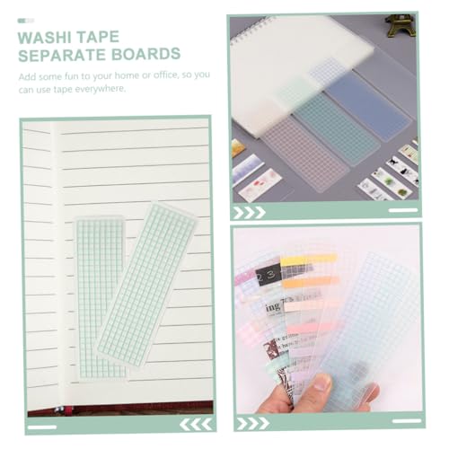 UTHCLO 50 Stück Tape Sample Boards aus Langlebigem Praktisches Washi Tape Aufbewahrungsset mit Abgerundeten Ecken Praktische Klebeband Abrollhilfen für DIY und Bastelbedarf UTHCLO 50 Stück Tape Sample Boards aus Langlebigem Praktisches Washi Tape Aufbewahrungsset mit Abgerundeten Ecken Praktische Klebeband Abrollhilfen für DIY und Bastelbedarf von UTHCLO