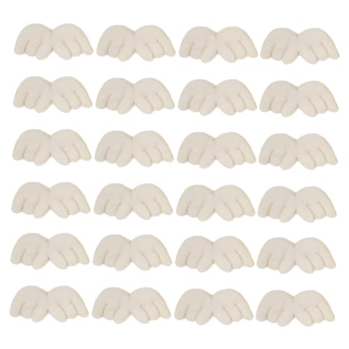 UTHCLO 50 Stück Teiliges Beige Angel Wings Patches zum Aufbügeln und Annähen Plüschverzierte DIY Stoffapplikationen für Kinderkleidung Taschen Jeans Kostüme und Heimtextilien UTHCLO 50 Stück Teiliges Beige Angel Wings Patches zum Aufbügeln und Annähen Plüschverzierte DIY Stoffapplikationen für Kinderkleidung Taschen Jeans Kostüme und Heimtextilien von UTHCLO
