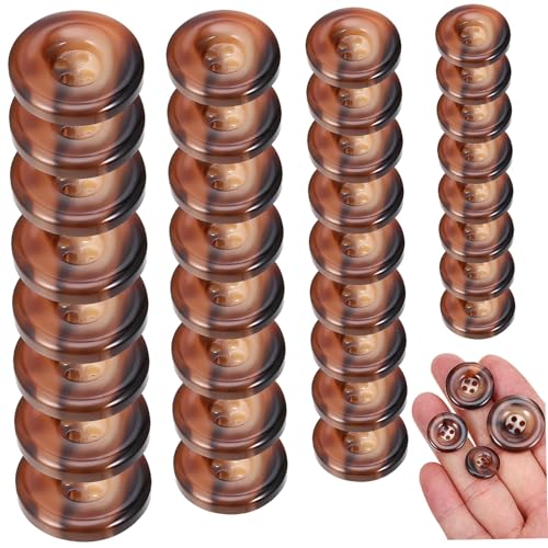 UTHCLO 50 Stück Teiliges Braune Mantelknöpfe aus Robustem Material mit Löchern in Sichere Befestigung für DIY Kleidung Vielseitig Geeignet für Mäntel Pullover Jacken und Nähprojekte UTHCLO 50 Stück Teiliges Braune Mantelknöpfe aus Robustem Material mit Löchern in Sichere Befestigung für DIY Kleidung Vielseitig Geeignet für Mäntel Pullover Jacken und Nähprojekte von UTHCLO