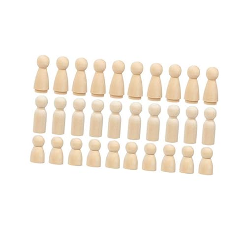 UTHCLO 50 Stück Teiliges Holz DIY Figuren Familie Personen zum Bemalen Glatte Oberfläche Kindgerecht Originelles Bastelset für Wohnraumdeko Langlebige Holzfiguren für Hobby und Atelier UTHCLO 50 Stück Teiliges Holz DIY Figuren Familie Personen zum Bemalen Glatte Oberfläche Kindgerecht Originelles Bastelset für Wohnraumdeko Langlebige Holzfiguren für Hobby und Atelier von UTHCLO