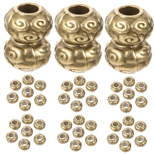 UTHCLO 50 Stück Teiliges Spacer Perlen aus Antikem Bronze Große Säulenperlen für Schmuckherstellung Geeignet für Halsketten Armbänder Anhänger und DIY Bastelprojekte UTHCLO 50 Stück Teiliges Spacer Perlen aus Antikem Bronze Große Säulenperlen für Schmuckherstellung Geeignet für Halsketten Armbänder Anhänger und DIY Bastelprojekte von UTHCLO