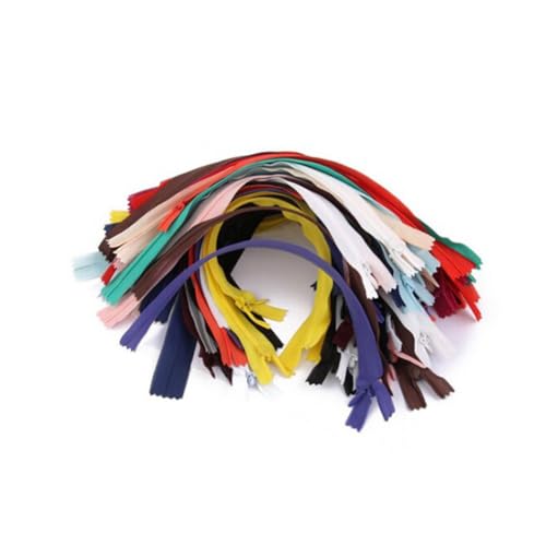 UTHCLO 50 Stück Teiliges Unsichtbare Nylon Reißverschlüsse für Nähen und Reparatur Verdeckte Zipper in Zufälligen Farben Langlebig und Praktisch für Kleidung Kostüme Zufällige Farbe UTHCLO 50 Stück Teiliges Unsichtbare Nylon Reißverschlüsse für Nähen und Reparatur Verdeckte Zipper in Zufälligen Farben Langlebig und Praktisch für Kleidung Kostüme Zufällige Farbe von UTHCLO