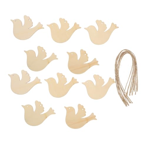 UTHCLO 50 Stück Teiliges Unvollendeter Holzscheiben in Vogel Form Natürliche Holzplättchen für DIY Basteln und Weihnachtsdeko Leichte Holzanhänger zum Bemalen und Aufhängen für UTHCLO 50 Stück Teiliges Unvollendeter Holzscheiben in Vogel Form Natürliche Holzplättchen für DIY Basteln und Weihnachtsdeko Leichte Holzanhänger zum Bemalen und Aufhängen für von UTHCLO