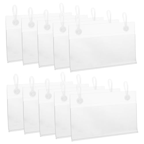 UTHCLO 50 Stück Transparente Preisschildhalter aus PVC Wiederverwendbarer Regal Labelhalter mit Stabilem Design Einfach zu Montieren für Supermarkt und Büro Ablagen Platzsparend und UTHCLO 50 Stück Transparente Preisschildhalter aus PVC Wiederverwendbarer Regal Labelhalter mit Stabilem Design Einfach zu Montieren für Supermarkt und Büro Ablagen Platzsparend und von UTHCLO