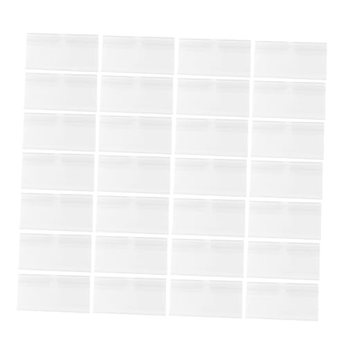 UTHCLO 50 Stück Wiederverwendbare PVC Etikettenhalter Transparent für Regale und Körbe Langlebig Rückstandsfrei Austauschbar für Supermärkte Einzelhandel Lager und Vorratsbehälter UTHCLO 50 Stück Wiederverwendbare PVC Etikettenhalter Transparent für Regale und Körbe Langlebig Rückstandsfrei Austauschbar für Supermärkte Einzelhandel Lager und Vorratsbehälter von UTHCLO