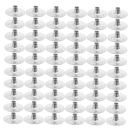 UTHCLO 500 Stück Kerzendochthalter Metall Hitzebeständige Aluminiumdochtbasis für DIY Kerzenherstellung Langlebig und Feuerfest für Heimdekoration und Festliche Anlässe UTHCLO 500 Stück Kerzendochthalter Metall Hitzebeständige Aluminiumdochtbasis für DIY Kerzenherstellung Langlebig und Feuerfest für Heimdekoration und Festliche Anlässe von UTHCLO