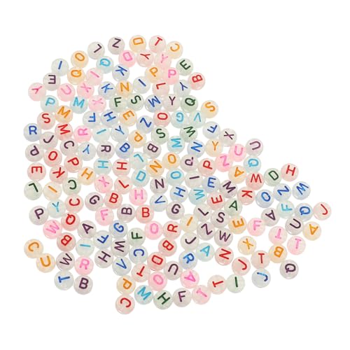 UTHCLO 500 Stück Leuchtende Acrylperlen Glow in The Dark Bunte DIY Perlen für Schmuckherstellung Armbänder Halsketten Basteln Perlen Dekoration für Zuhause UTHCLO 500 Stück Leuchtende Acrylperlen Glow in The Dark Bunte DIY Perlen für Schmuckherstellung Armbänder Halsketten Basteln Perlen Dekoration für Zuhause von UTHCLO