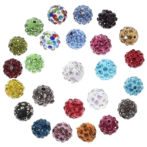 UTHCLO 50Stücke Strassperlen für DIY Schmuck Glänzende Abstandperlen für Halsketten Armbänder und Bastelprojekte Vielseitig Einsetzbar UTHCLO 50Stücke Strassperlen für DIY Schmuck Glänzende Abstandperlen für Halsketten Armbänder und Bastelprojekte Vielseitig Einsetzbar von UTHCLO