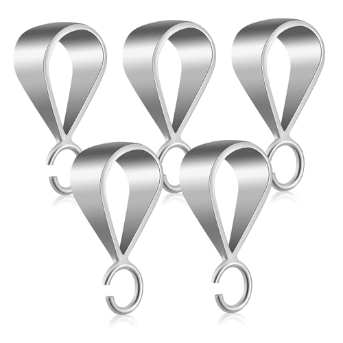UTHCLO 5Stücke Anhängerverschlüsse für Schmuckherstellung Verbindungsringe für Ketten und Armbänder und Langlebig Passend für Verschiedene Anhängergrößen und Stile UTHCLO 5Stücke Anhängerverschlüsse für Schmuckherstellung Verbindungsringe für Ketten und Armbänder und Langlebig Passend für Verschiedene Anhängergrößen und Stile von UTHCLO