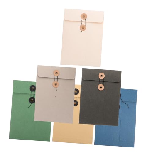 UTHCLO 6 Stück Teiliges Aktenordner aus Dickem Kraftpapier mit Schnurknopfverschluss Große Dokumententaschen für Rechnungen und Papiere Praktische und Stabile Organizer für Büro Schule UTHCLO 6 Stück Teiliges Aktenordner aus Dickem Kraftpapier mit Schnurknopfverschluss Große Dokumententaschen für Rechnungen und Papiere Praktische und Stabile Organizer für Büro Schule von UTHCLO