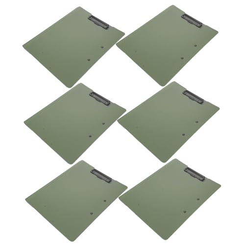 UTHCLO 6 Stück Teiliges Doppelseitiges Klemmbrett Ordner mit Flachem Doppelclip Stabile Dokumentenmappe für Büro Schule und Mobiles Arbeiten Geeignet für Horizontales und Vertikales UTHCLO 6 Stück Teiliges Doppelseitiges Klemmbrett Ordner mit Flachem Doppelclip Stabile Dokumentenmappe für Büro Schule und Mobiles Arbeiten Geeignet für Horizontales und Vertikales von UTHCLO