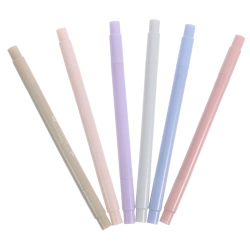 UTHCLO 6 Stück Teiliges Dual Tip Textmarker Tragbare Bunte Markierstifte mit Leuchtenden Farben Komfortabler Griff für Studenten Langlebige Marker für Notizen und Zeichnungen UTHCLO 6 Stück Teiliges Dual Tip Textmarker Tragbare Bunte Markierstifte mit Leuchtenden Farben Komfortabler Griff für Studenten Langlebige Marker für Notizen und Zeichnungen von UTHCLO