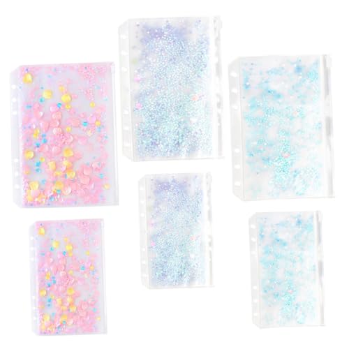 UTHCLO 6 Stück Teiliges PVC Zipper Pouch mit Reißverschluss Transparente Aufbewahrungstaschen für Binder Vielseitige Organizer Beutel für Karten und Bürobedarf UTHCLO 6 Stück Teiliges PVC Zipper Pouch mit Reißverschluss Transparente Aufbewahrungstaschen für Binder Vielseitige Organizer Beutel für Karten und Bürobedarf von UTHCLO