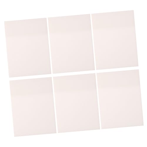 UTHCLO 6 Stück Wasserfeste Transparente Notizblöcke Große Selbstklebende Memo Pads für Büro Schule Organisation und Terminplanung UTHCLO 6 Stück Wasserfeste Transparente Notizblöcke Große Selbstklebende Memo Pads für Büro Schule Organisation und Terminplanung von UTHCLO